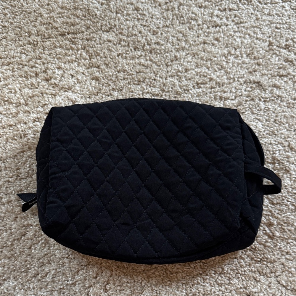 Vera Bradley Black Quilted Cosmetic Bags Set - Picture 3 of 8
